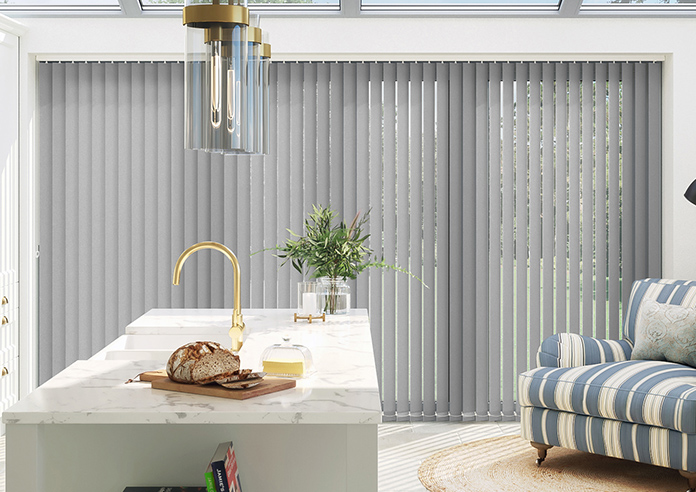 Roma, True Grey - Vertical Blind - Image 3